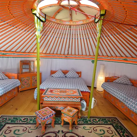 Hytte Yourte Nomade-lodge