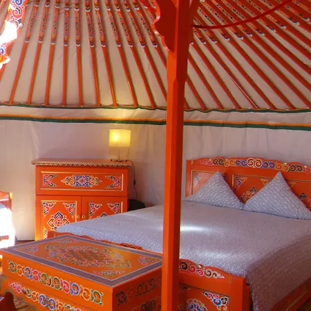 Hytte Yourte Nomade-lodge