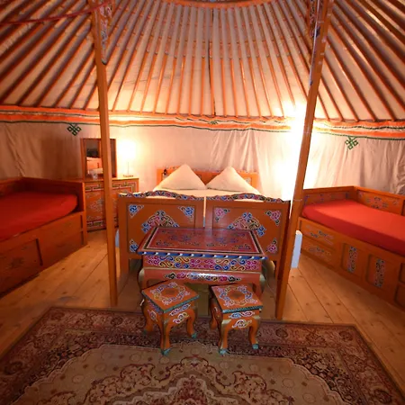 Hytte Yourte Nomade-lodge