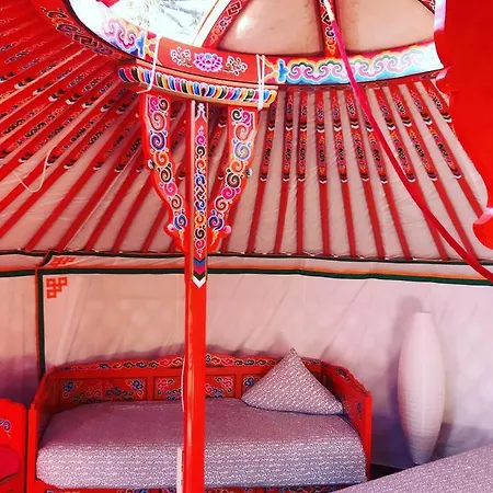 Hytte Yourte Nomade-lodge *